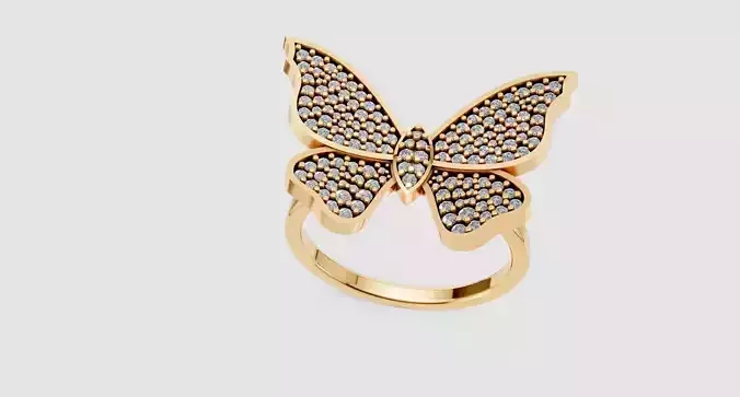 butterfly ring