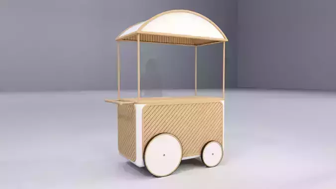 Pop Up Cart 10 3D model
