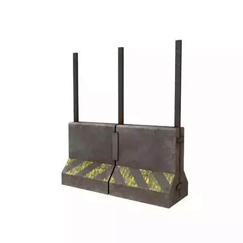 Concrete RoadBlock Barrier Barricade