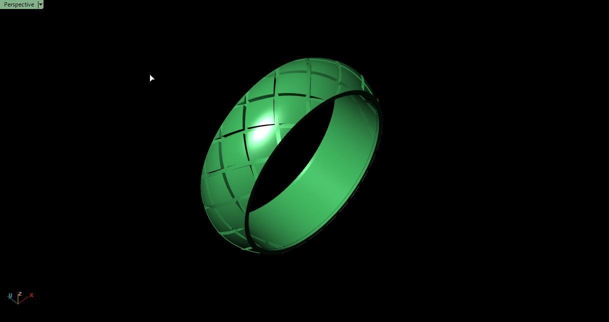 Glamira Ring 3D print model_1