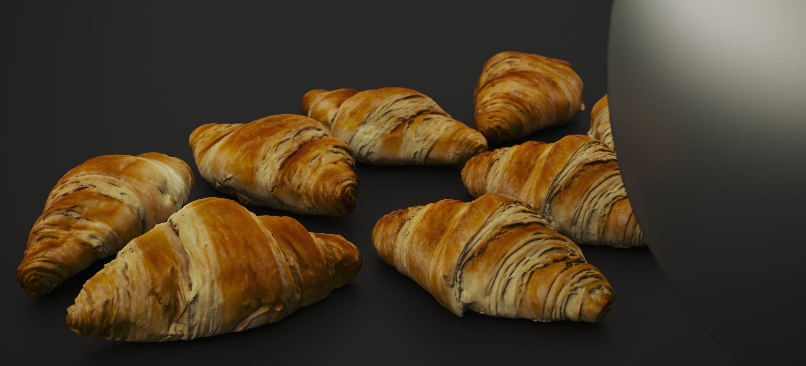 THE CROISSANTS 2023 3D model_3