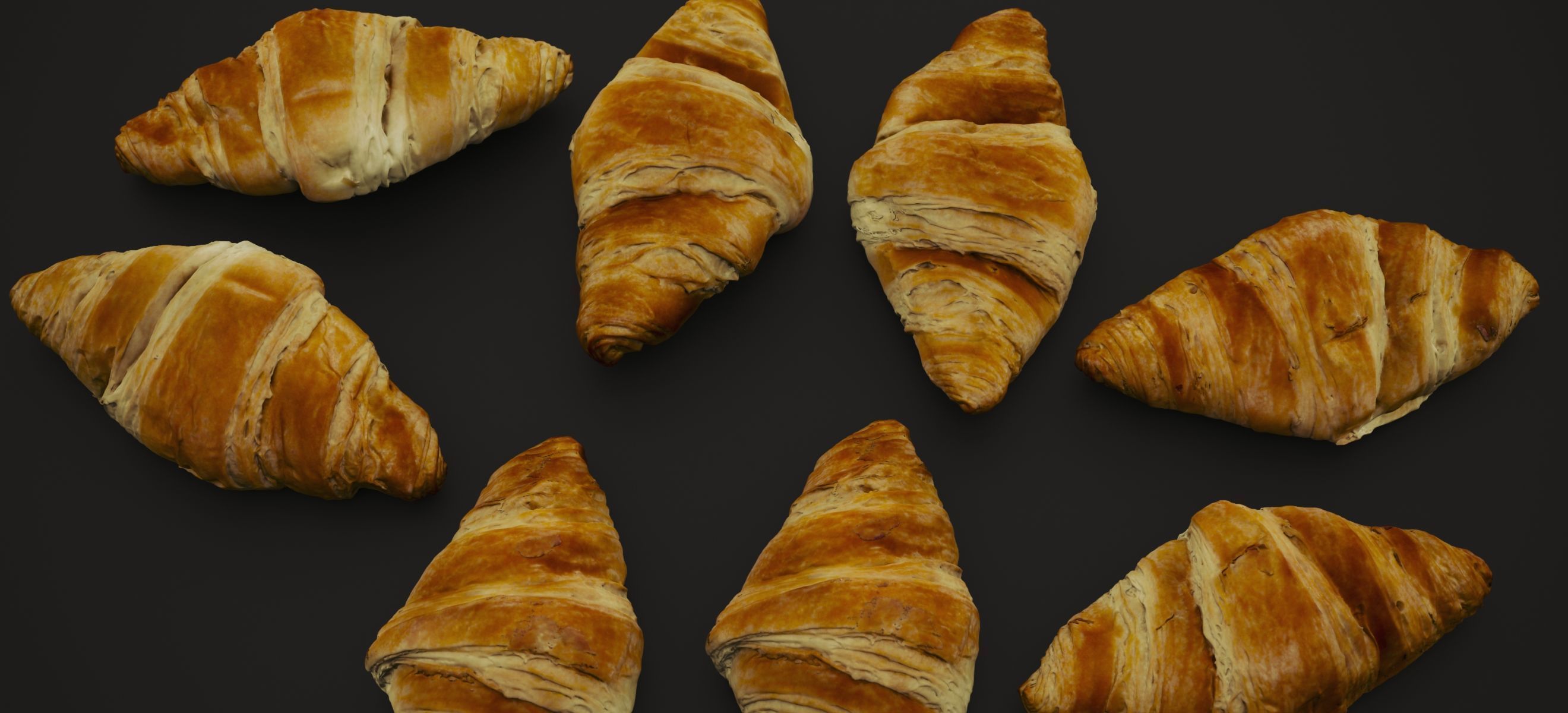 THE CROISSANTS 2023 3D model_9