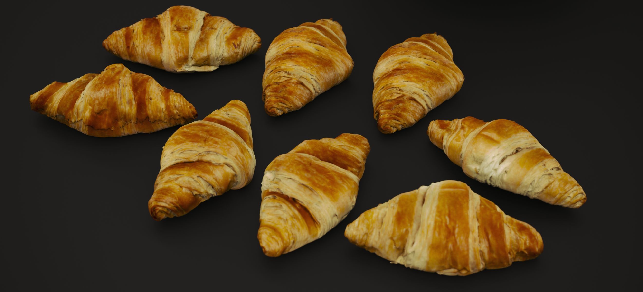 THE CROISSANTS 2023 3D model_1
