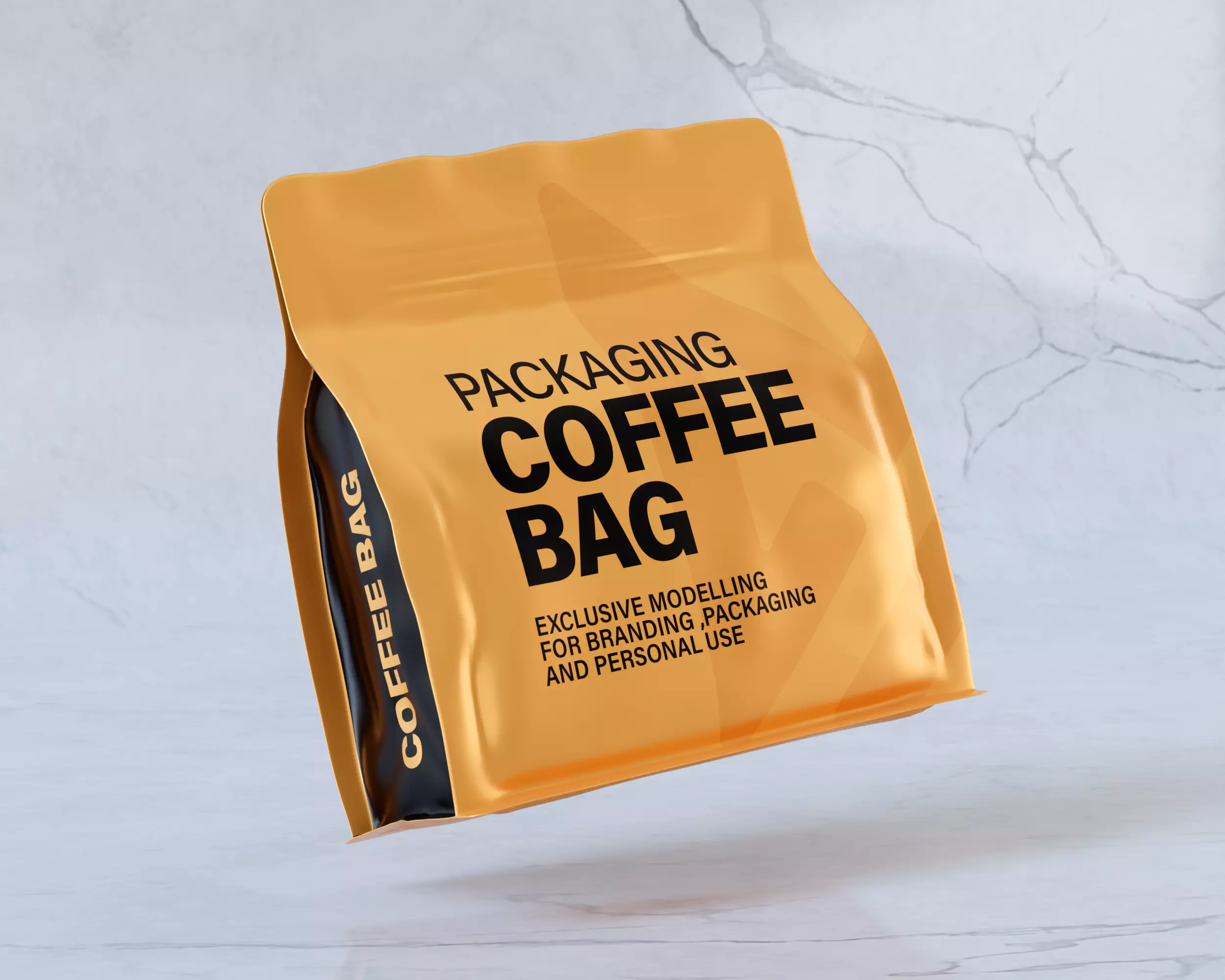 Coffee Bag Packaging 3D model