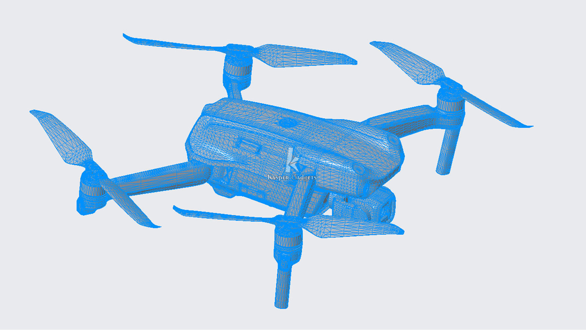 DJI Air 2S Drone 3D Model 3D model 3D printable | CGTrader