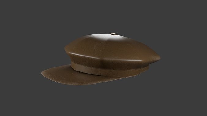 Newsboy cap 3D model