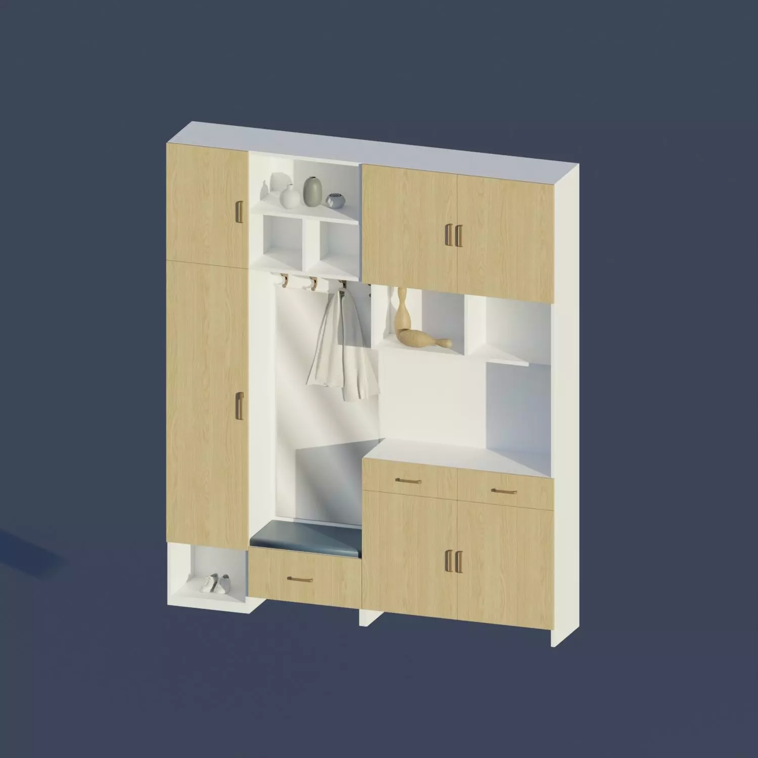 cabinet 3D model_0