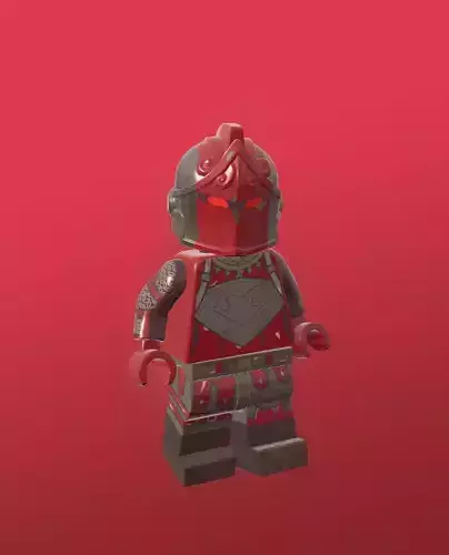 RED KNIGHT FORTNITE LEGO MAXIFIG 