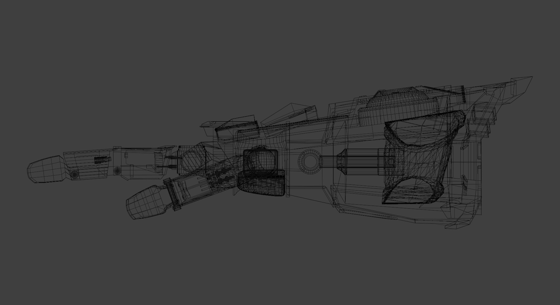 Atlas Gauntlets Low-poly 3D model_7