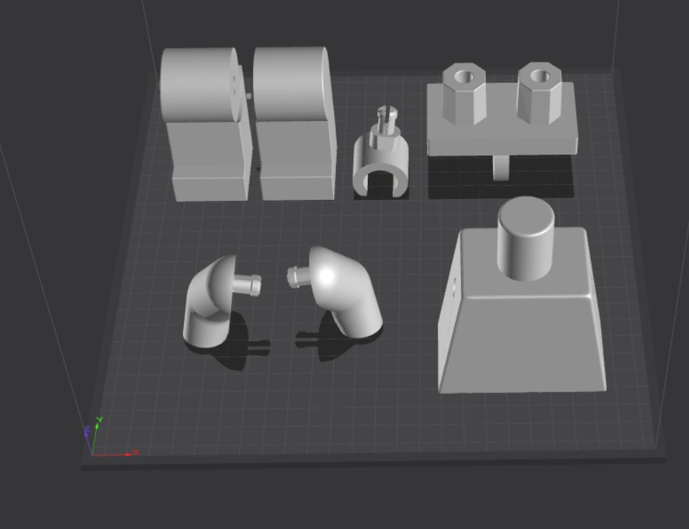 MANDALORIAN BOBBA FETT LEGO HELMET MAXIFIG PLUS JETPACK 3D print model_3