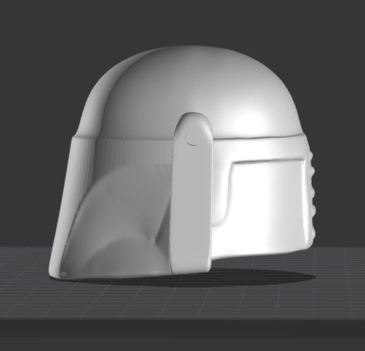MANDALORIAN BOBBA FETT LEGO HELMET MAXIFIG PLUS JETPACK 3D print model_4