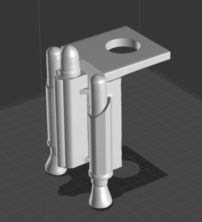 MANDALORIAN BOBBA FETT LEGO HELMET MAXIFIG PLUS JETPACK 3D print model_2