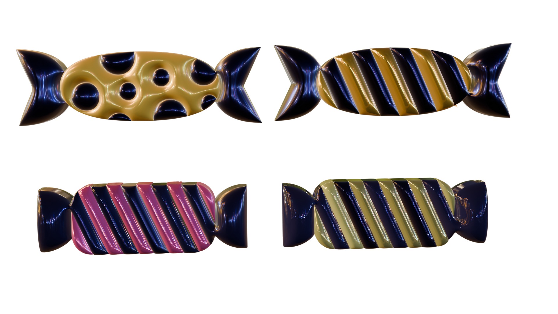 Halloween Candy Free 3D model_3