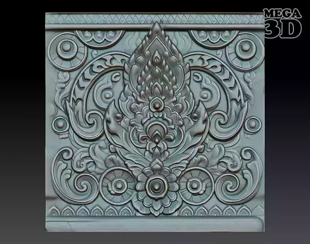 Asia Temple Wall 08-250111