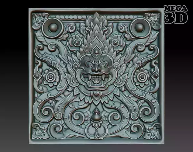 Asia Temple Wall 04-250111