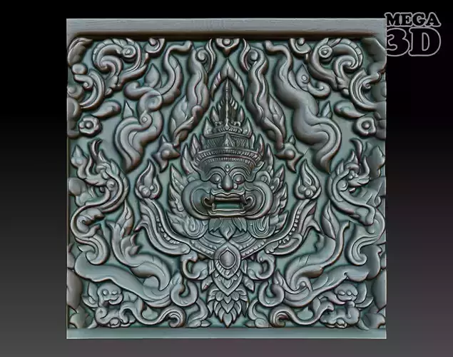 Asia Temple Wall 02-250111