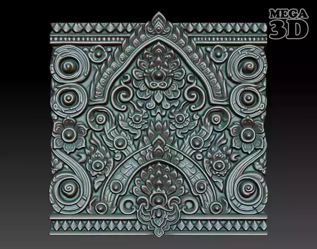 Asia Temple Wall 01-250111