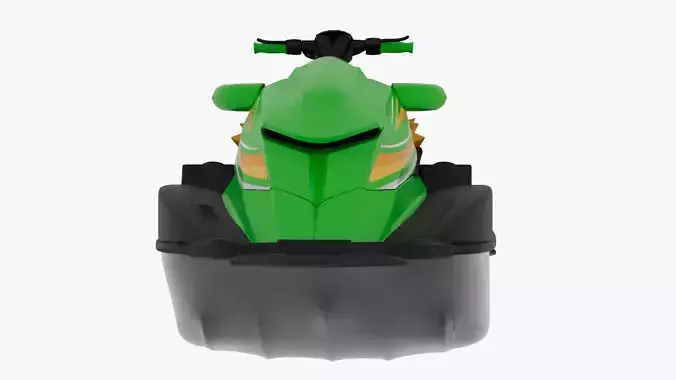 High-Quality 3D Jet Ski Model Low-poly 3D model