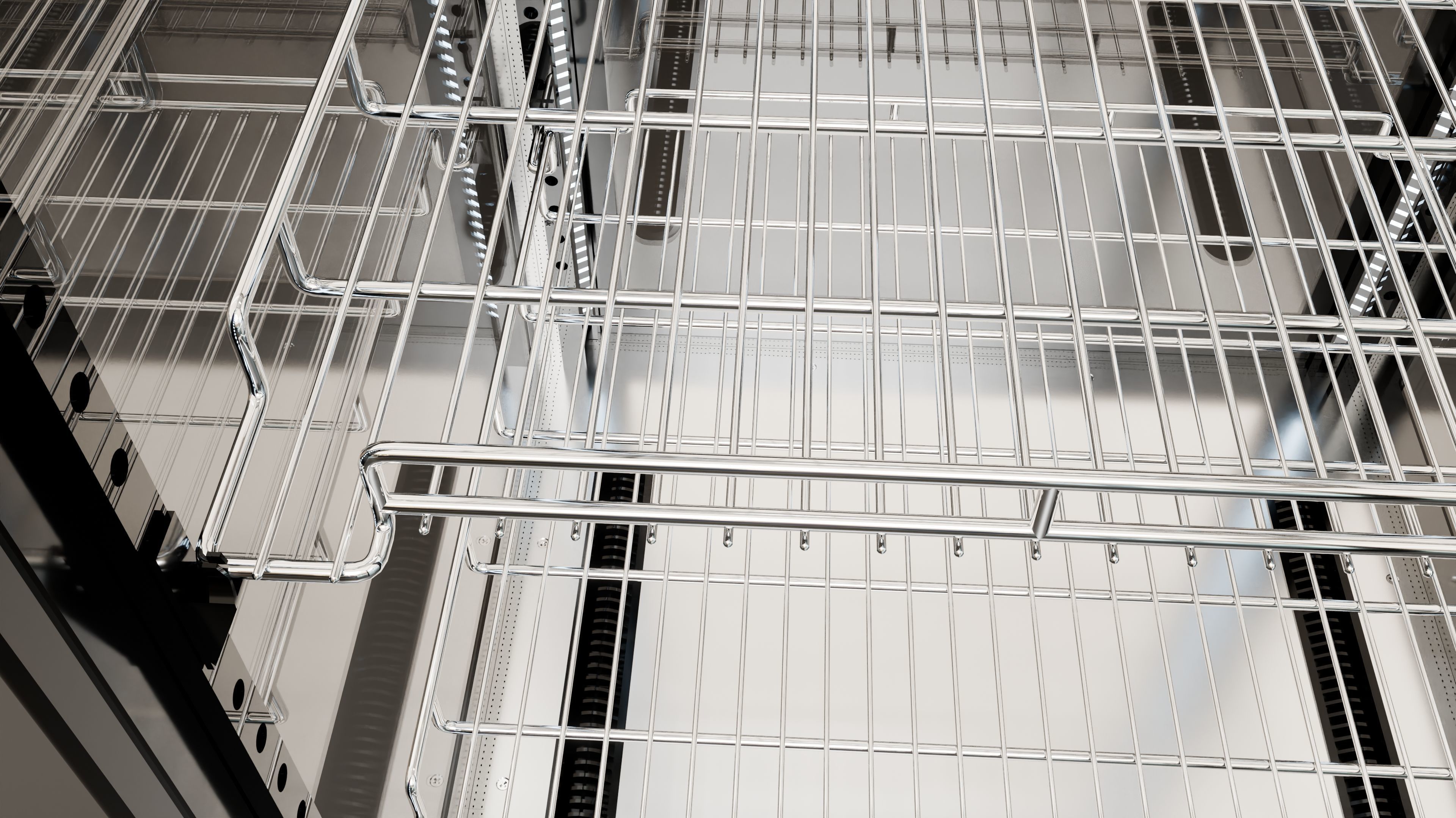 Single Door Showcase Fridge 3D model_10