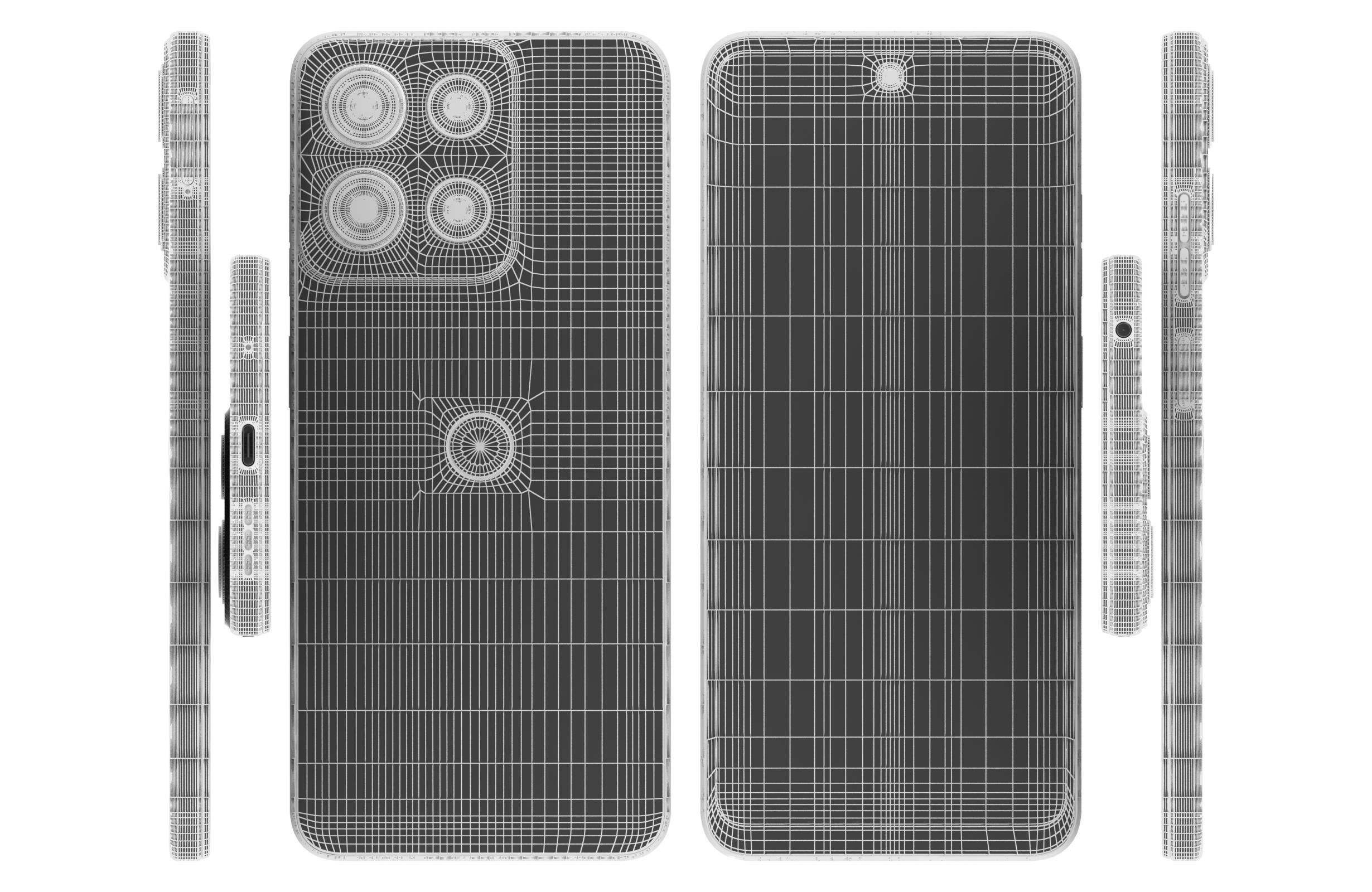 Motorola Moto G15 Power Gray 3D model_17