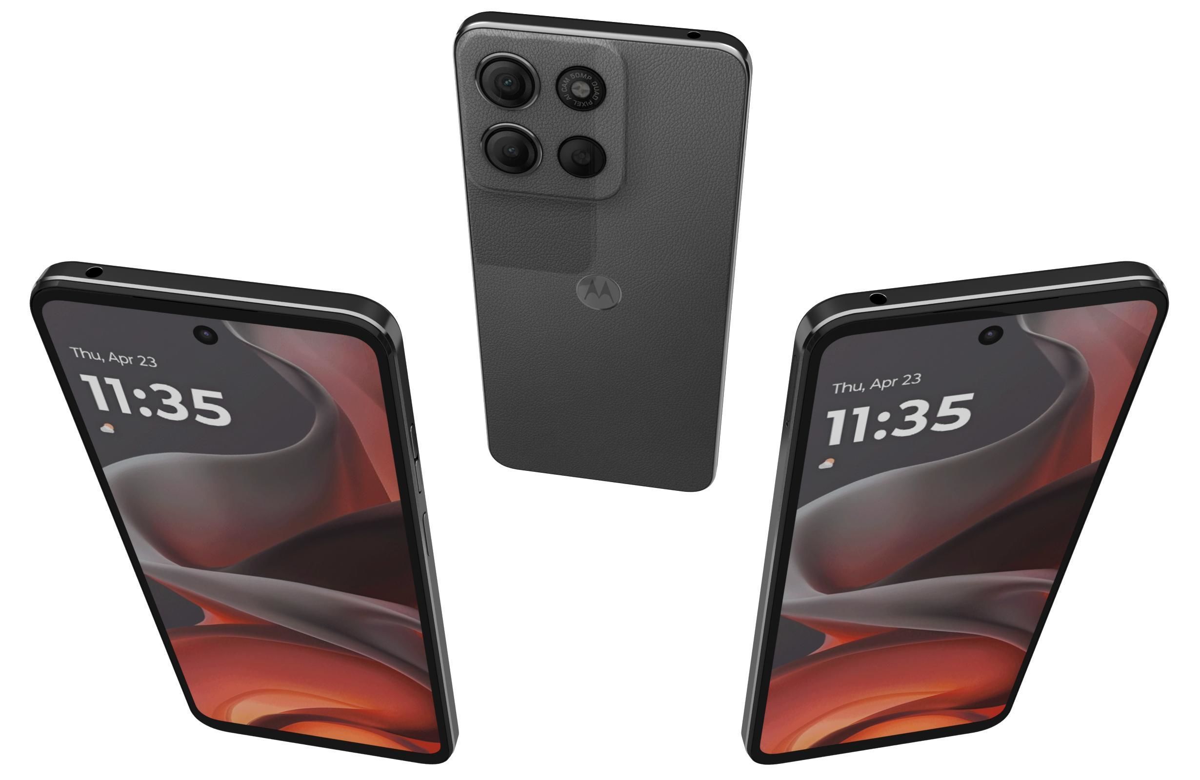 Motorola Moto G15 Power Gray 3D model_1