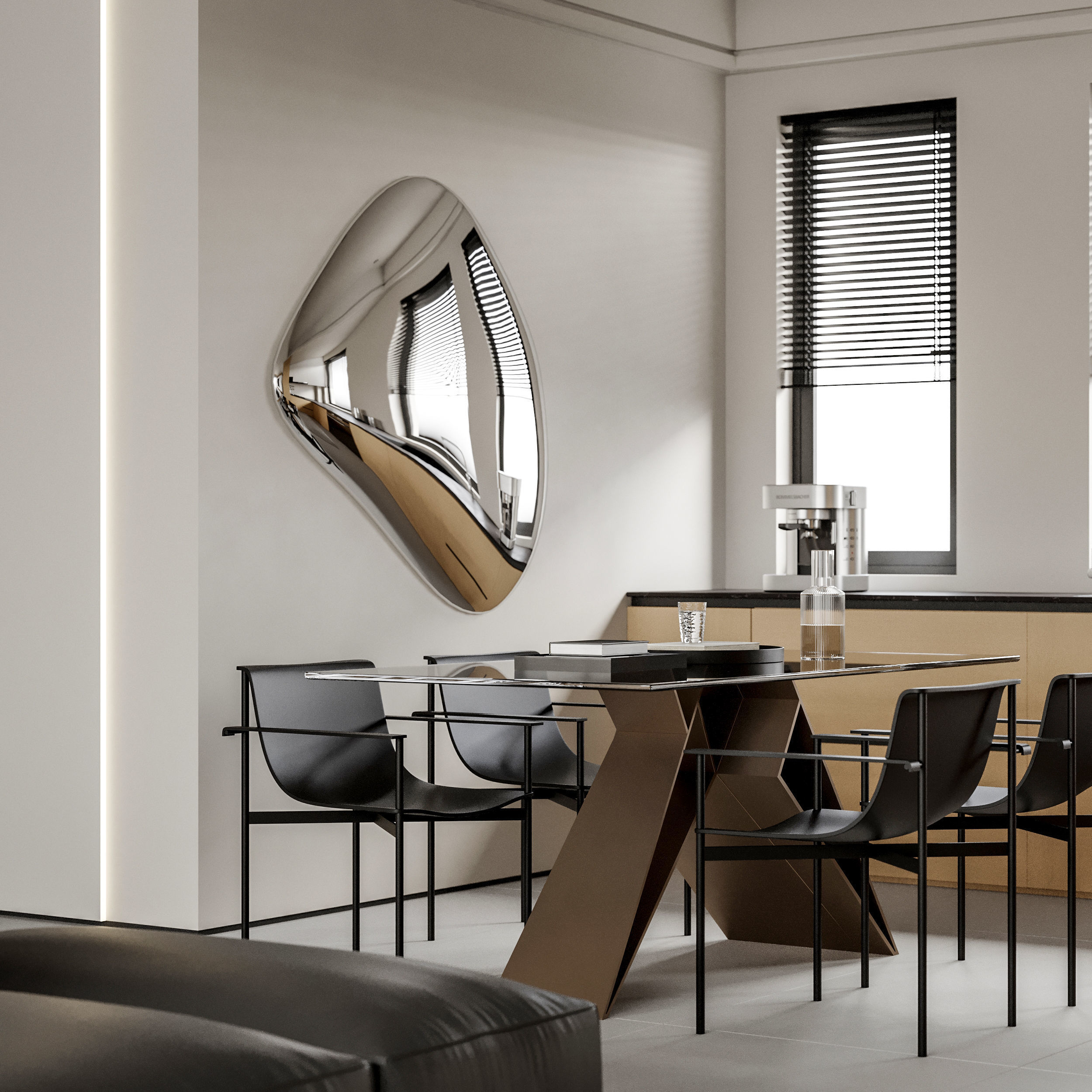 apartment interior scenes     3D model_4