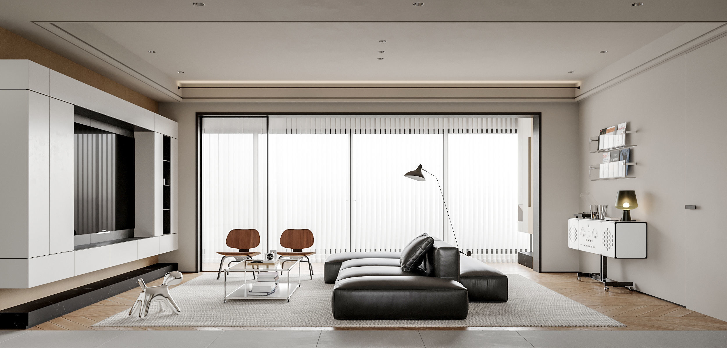 apartment interior scenes     3D model_1