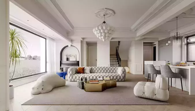 apartment interior scenes      