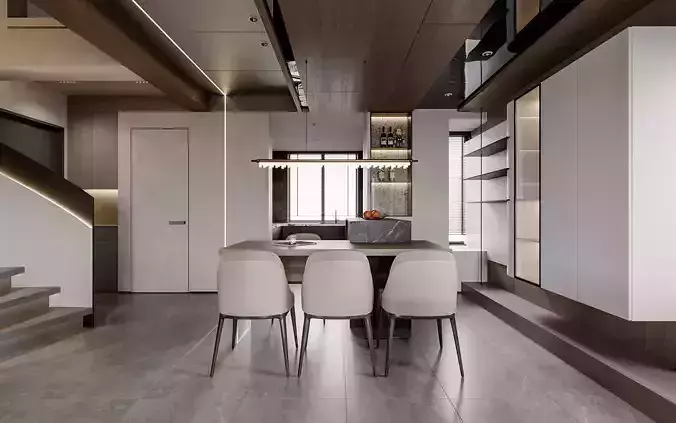 apartment interior scenes    