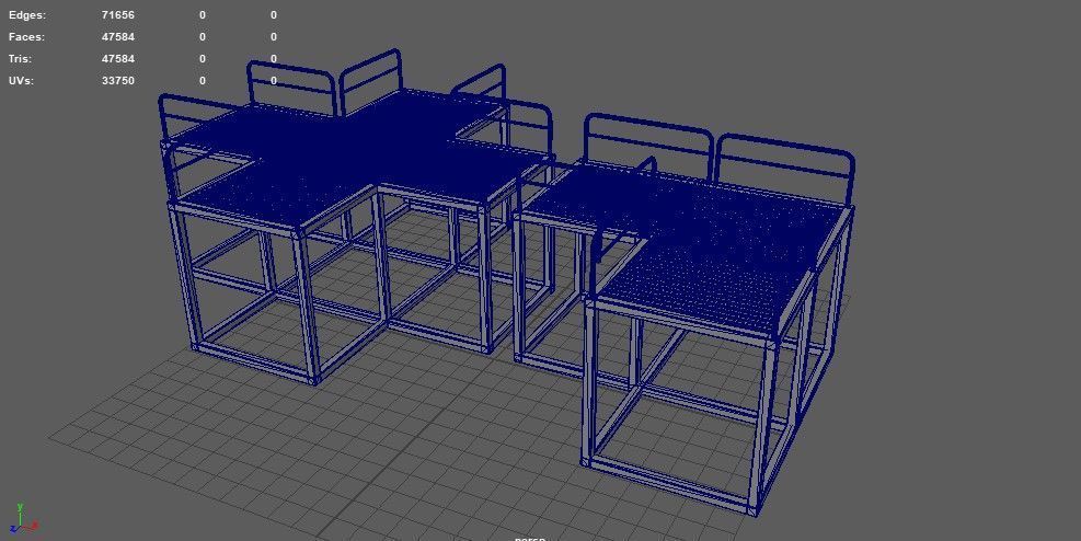 Modular Platform 3D model_13