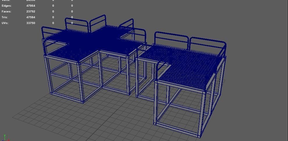 Modular Platform 3D model_12