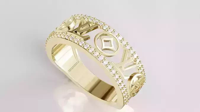 Jewelry Diamond Ring Model RG17