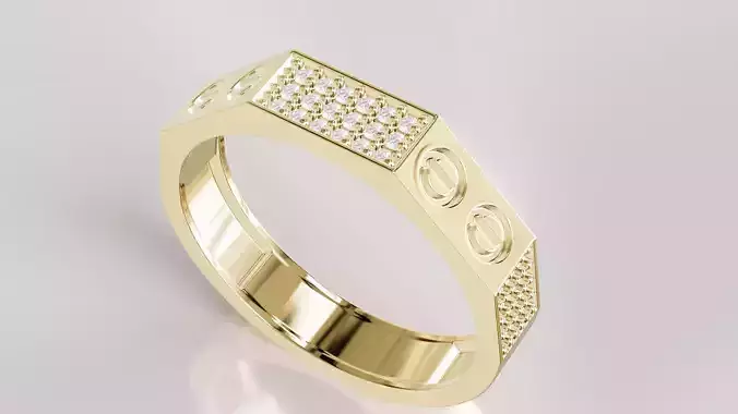 Jewelry Diamond Ring Model RG18