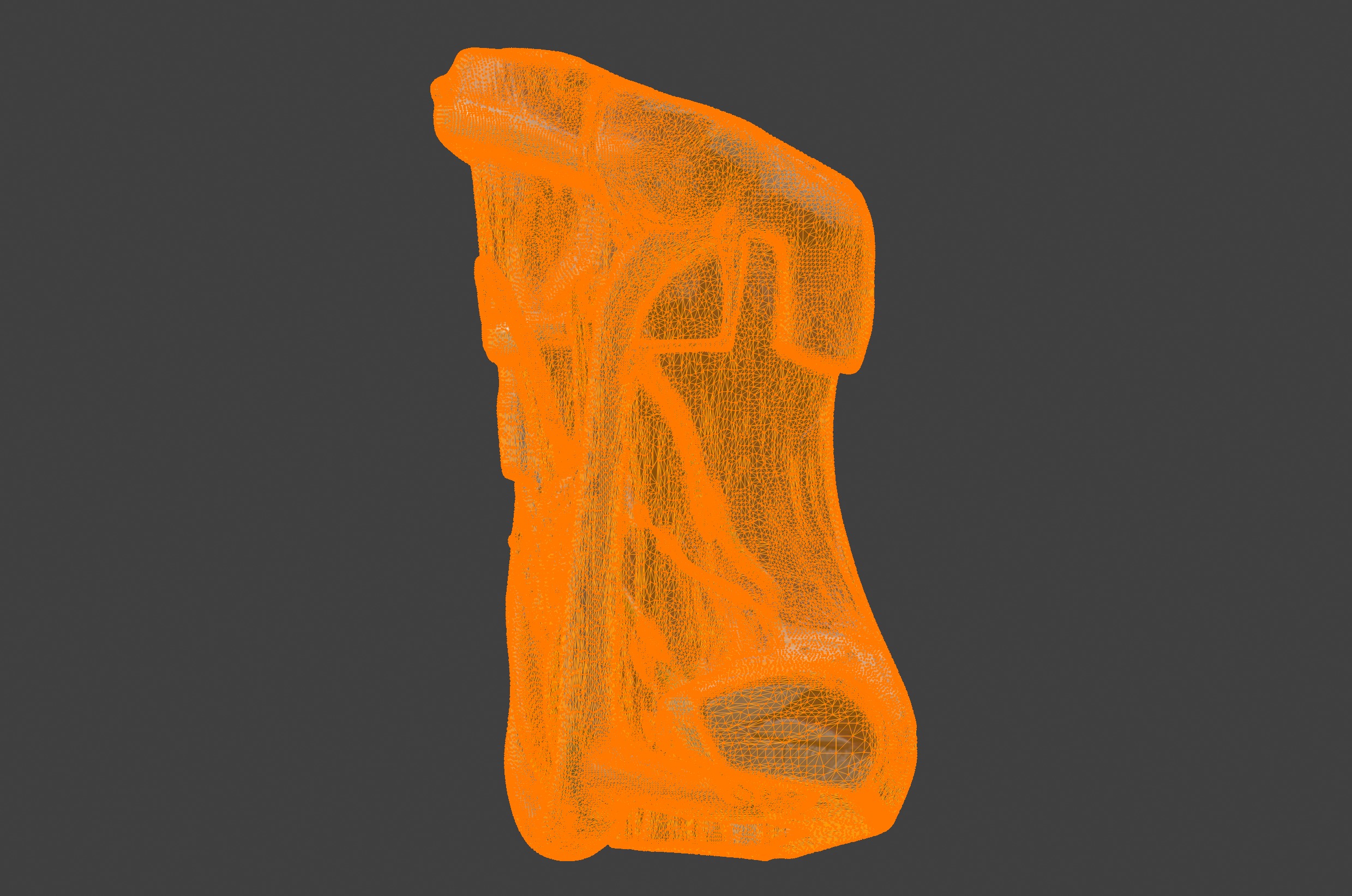 3D Neck and Throat Model with Muscles Veins and Arteries 3D print model_11