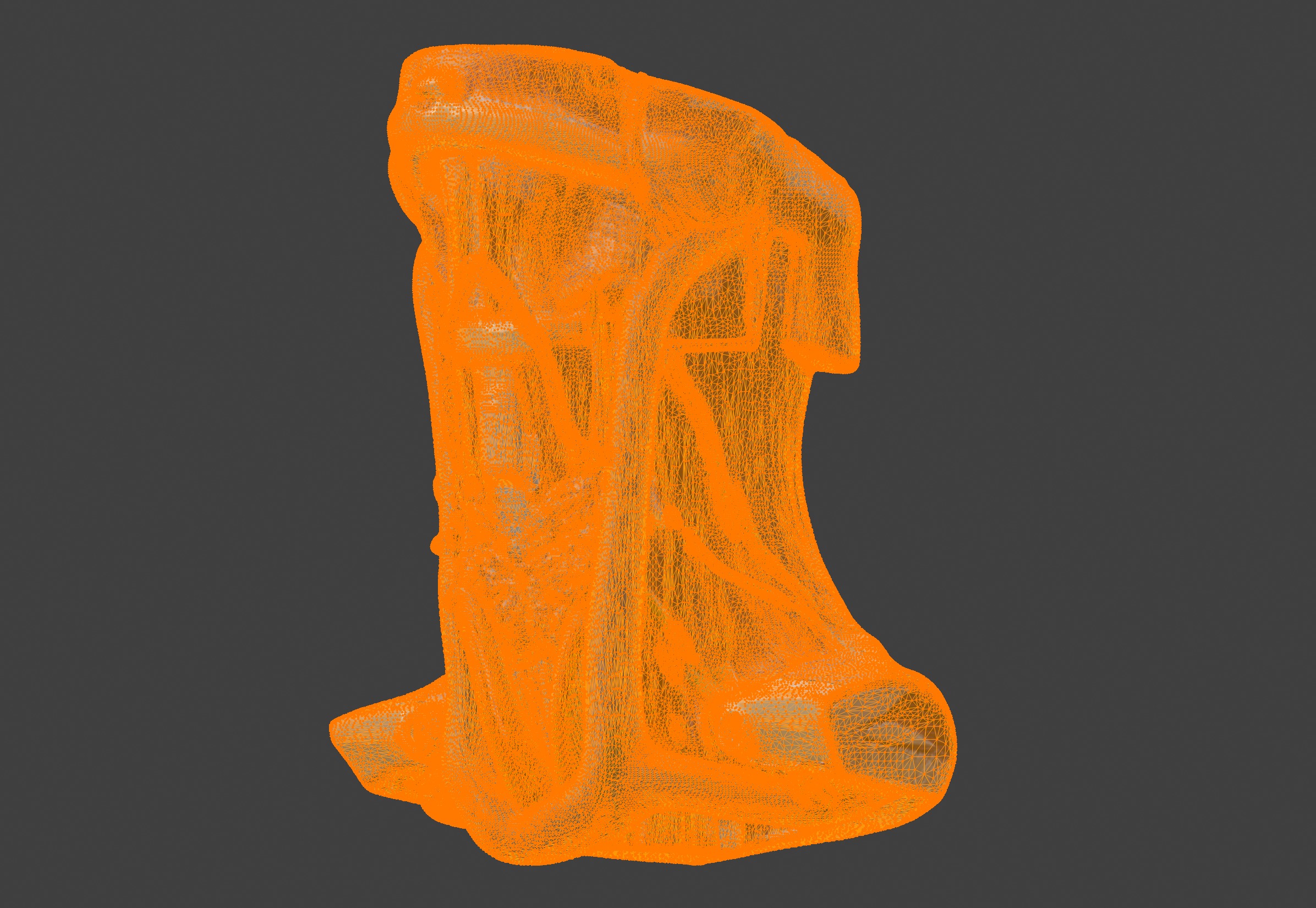 3D Neck and Throat Model with Muscles Veins and Arteries 3D print model_10