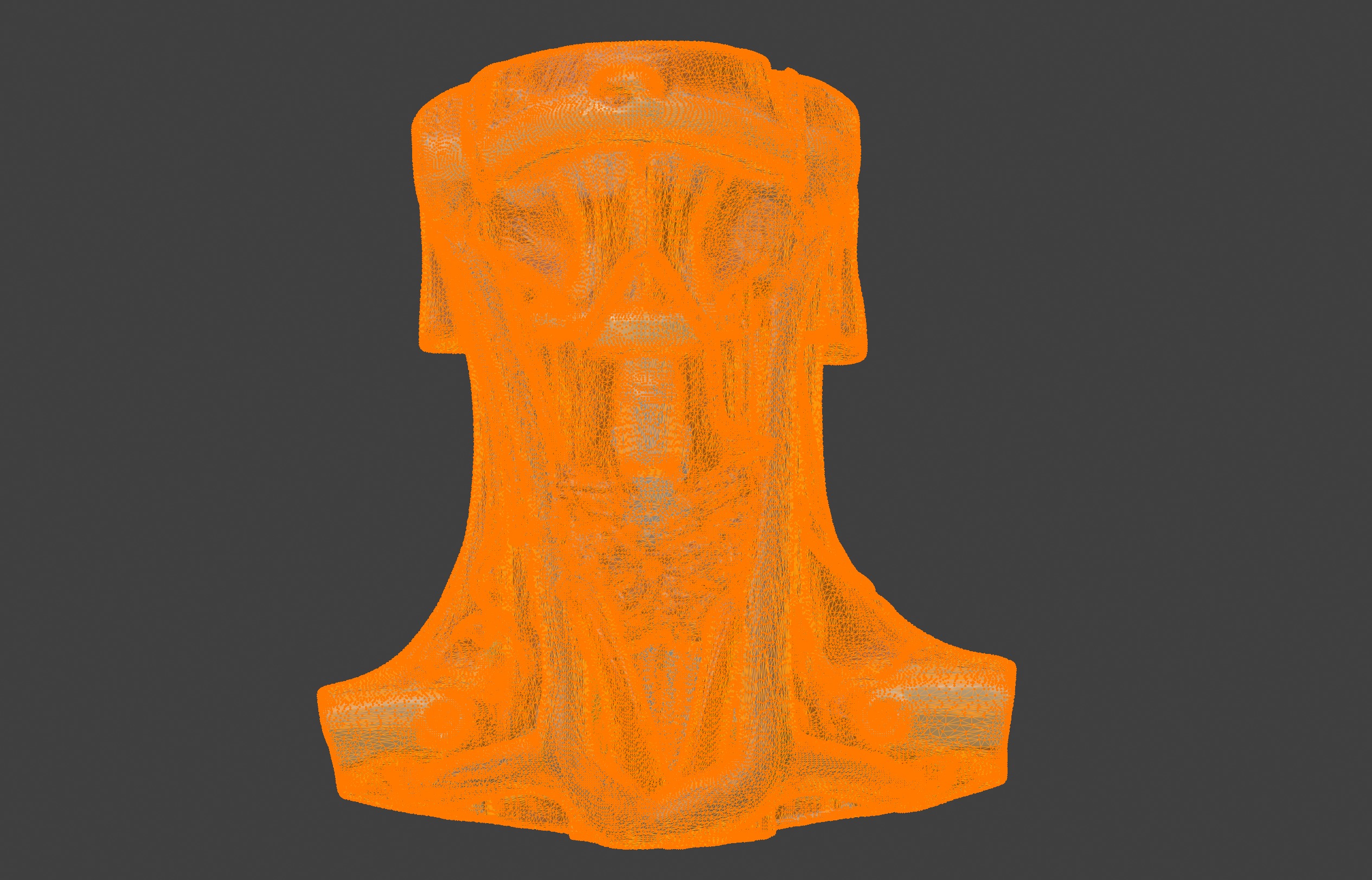 3D Neck and Throat Model with Muscles Veins and Arteries 3D print model_9