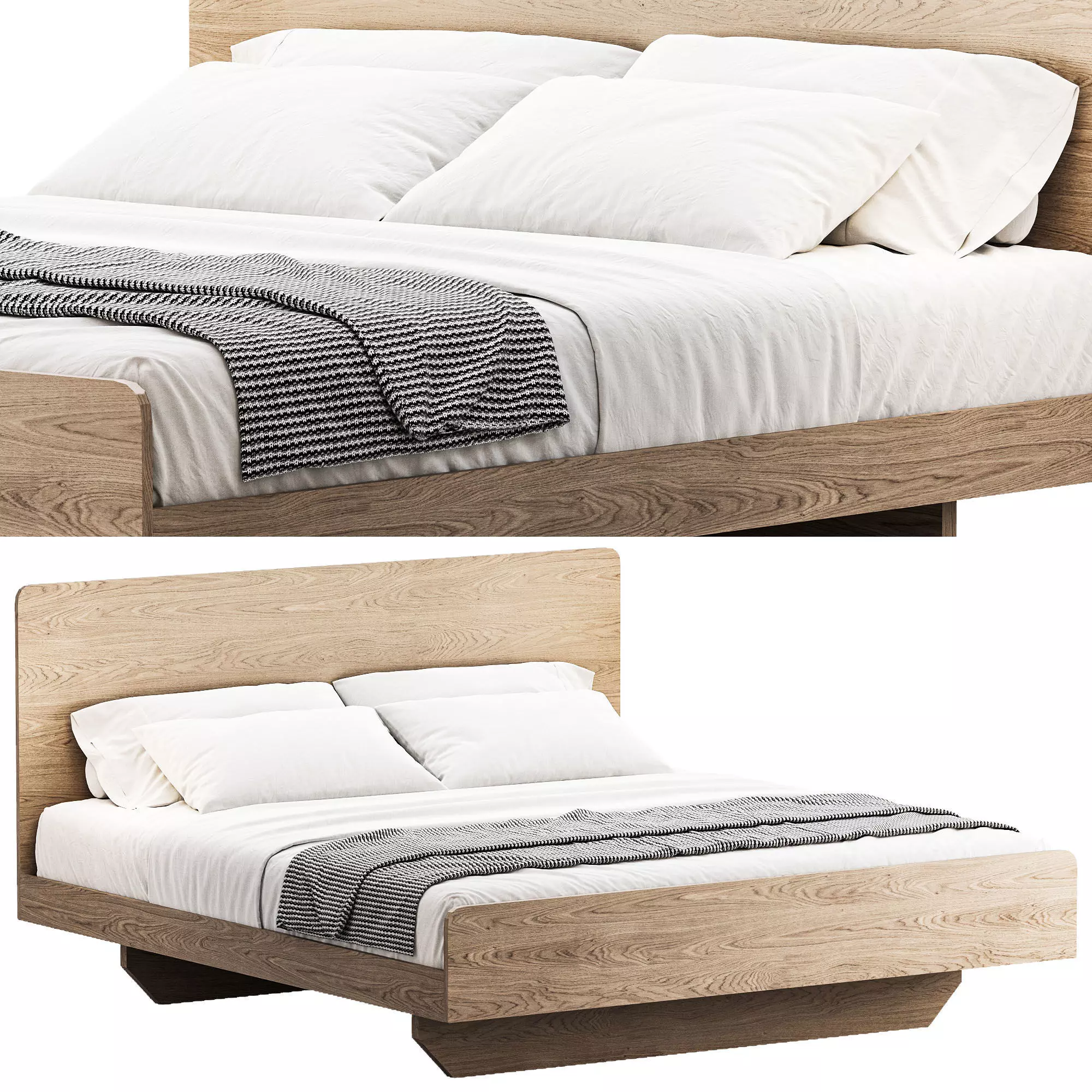 Lineground Bed 3D model_0