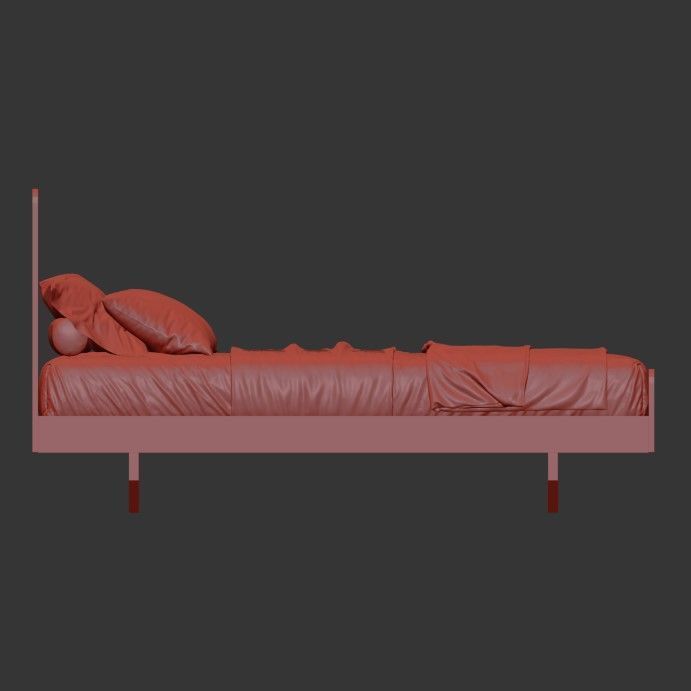 Lineground Bed 3D model_3