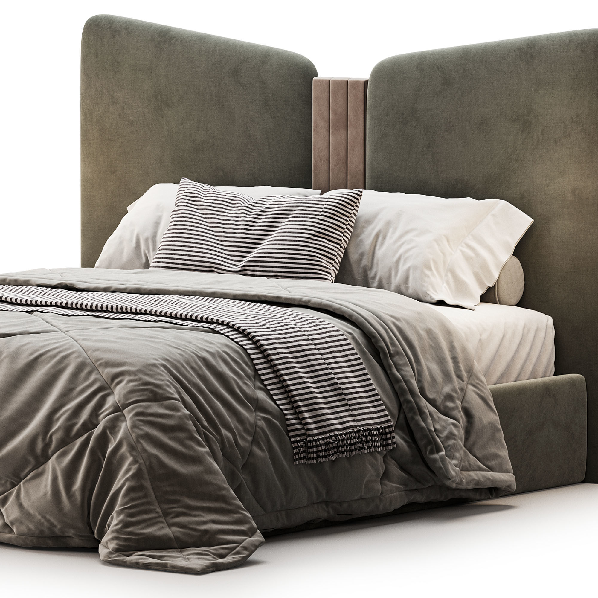 Bed Millen 3D model_2