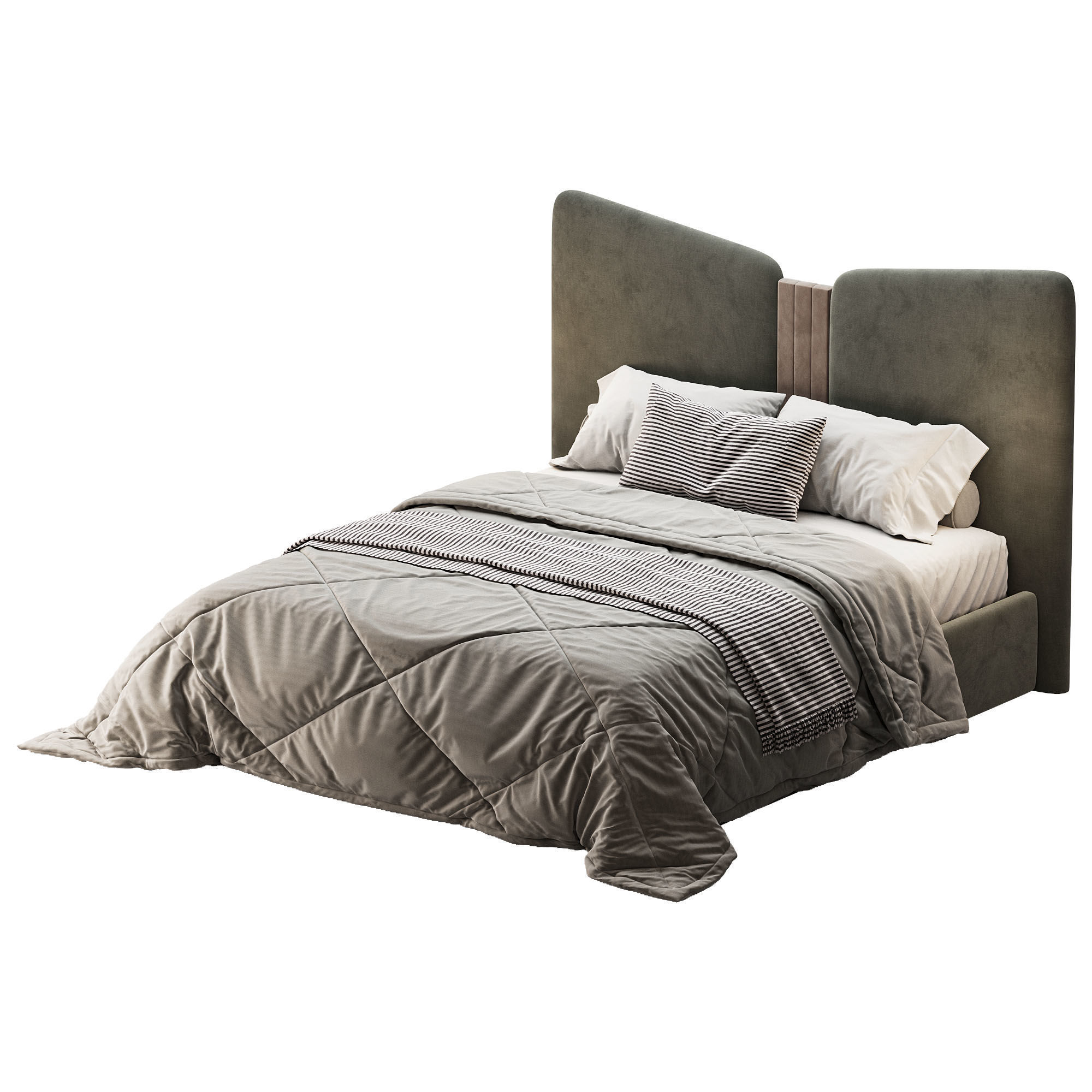 Bed Millen 3D model_1