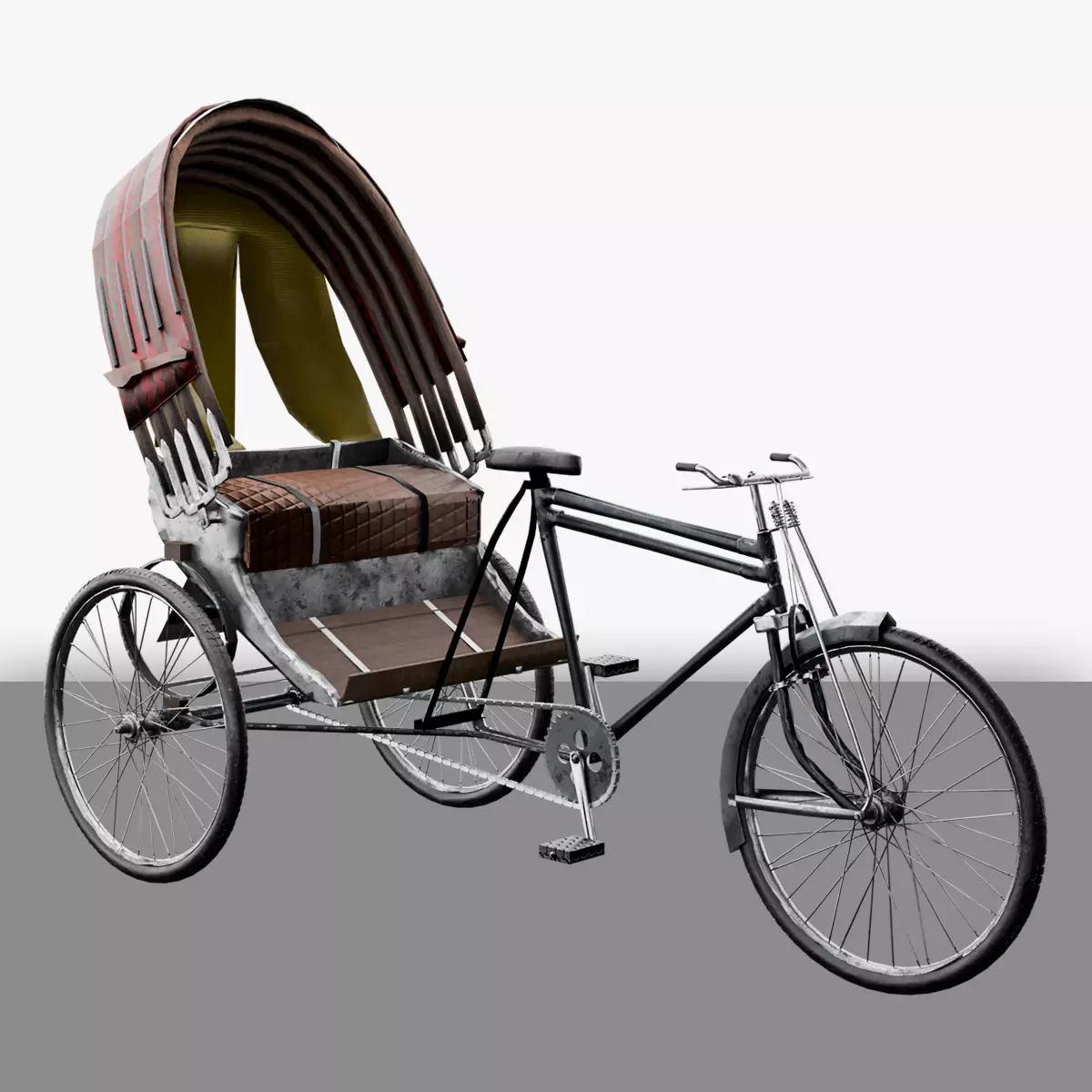 Cycle Riksha 3D model