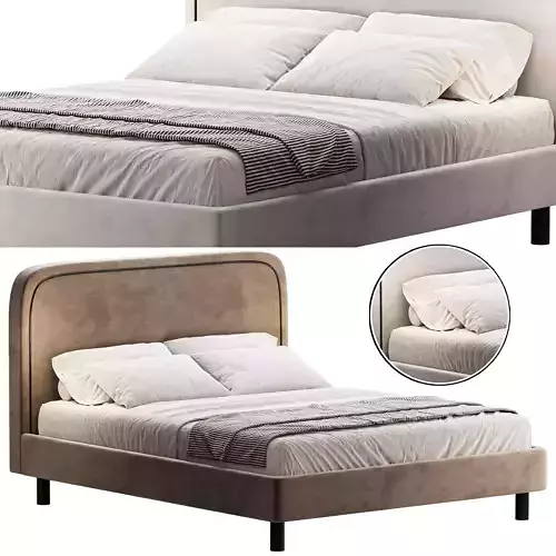 Lucas Bed 3D model