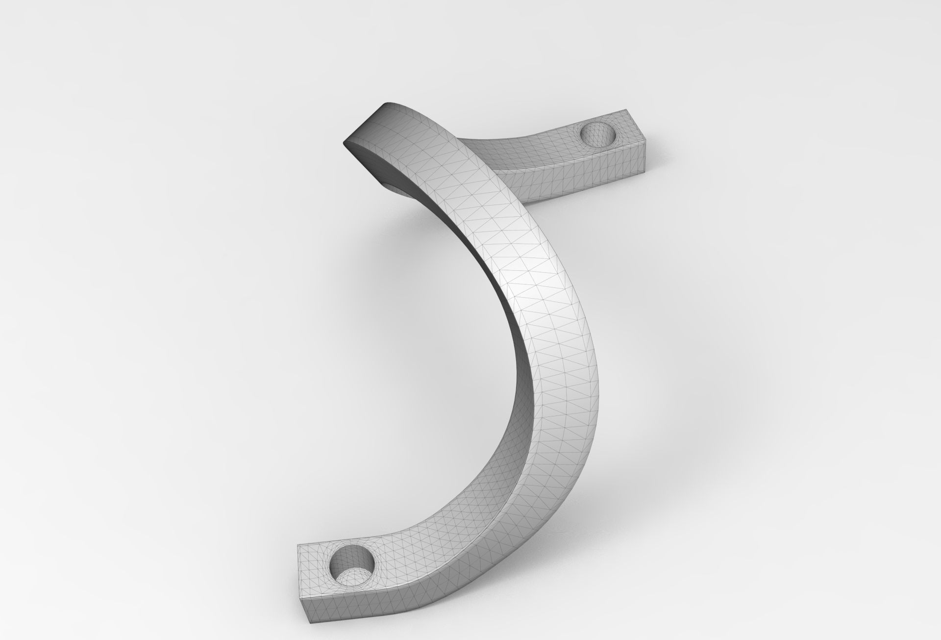 Lix Candlestick Low-poly 3D model_6