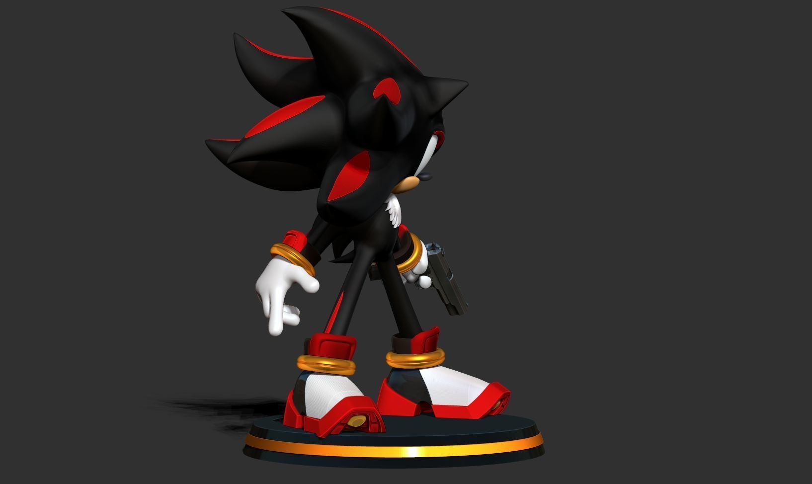 Shadow in Sonic the Hedgehog 3 3D print model_7