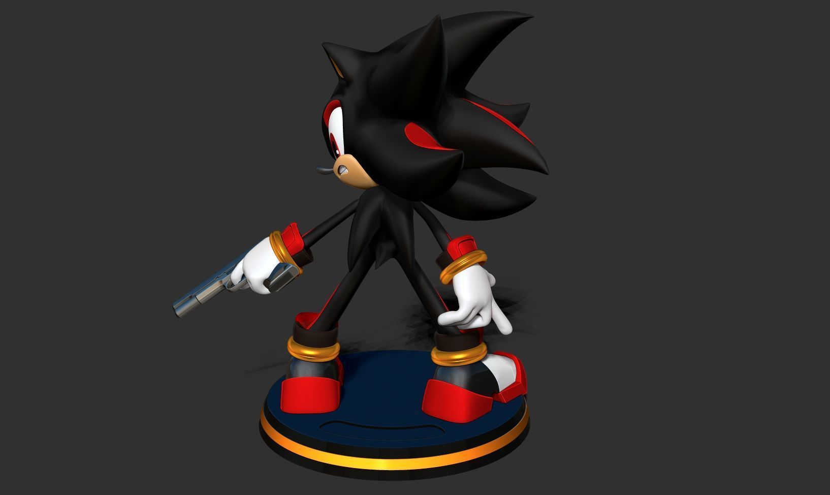 Shadow in Sonic the Hedgehog 3 3D print model_19