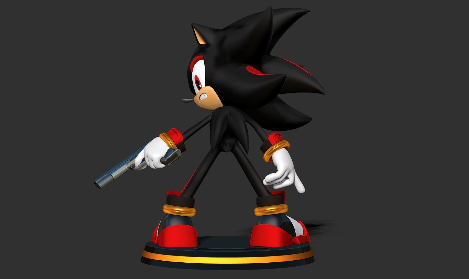 Shadow in Sonic the Hedgehog 3 3D print model_11