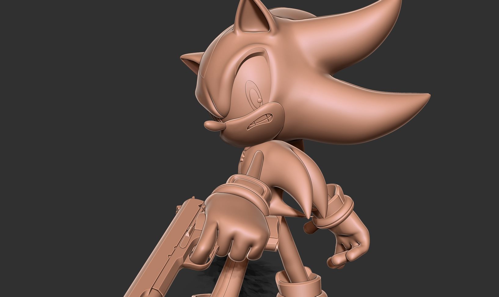 Shadow in Sonic the Hedgehog 3 3D print model_6