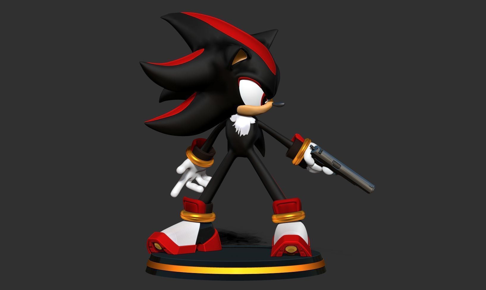 Shadow in Sonic the Hedgehog 3 3D print model_13