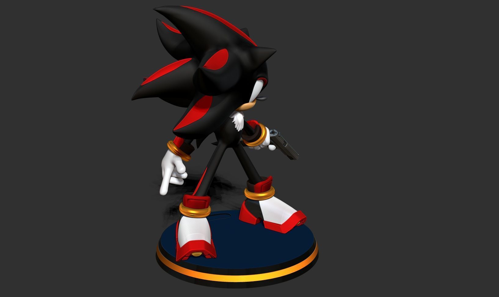 Shadow in Sonic the Hedgehog 3 3D print model_17