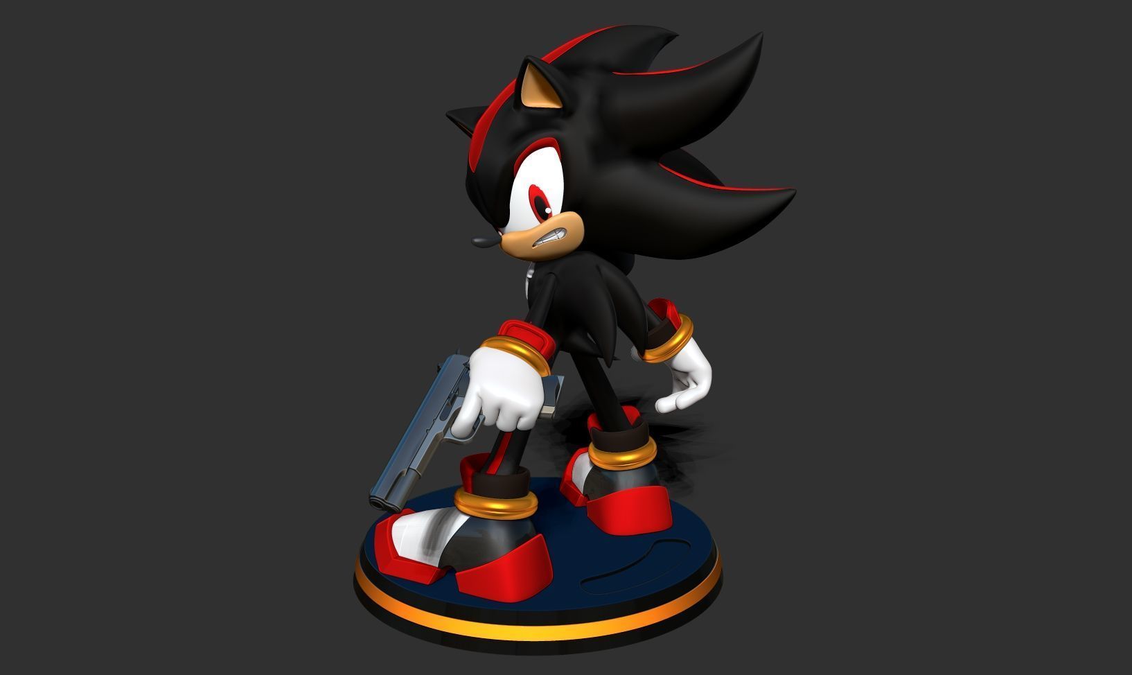 Shadow in Sonic the Hedgehog 3 3D print model_15